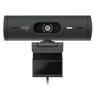 Logitech Webcam BRIO 500, Graphite