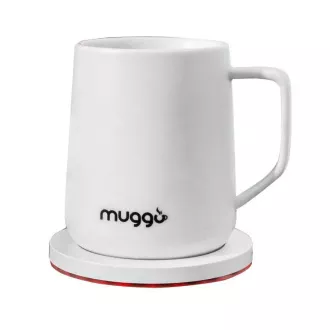 Muggo QI inteligentní vyhřívaný hrnek - bilý Muggo QI inteligentní vyhřívaný hrnek - bilý