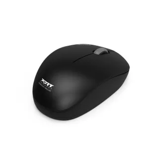 PORT bezdrátová myš Wireless COLLECTION, USB-A dongle, 2.4Ghz, 1600DPI, černá