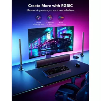 Govee Smart Gaming WiFi LED Panely + Smart Dual ovladač