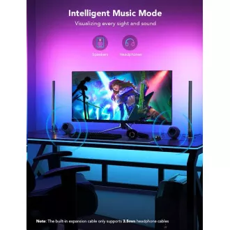 Govee Smart Gaming WiFi LED Panely + Smart Dual ovladač