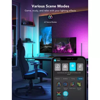 Govee Smart Gaming WiFi LED Panely + Smart Dual ovladač
