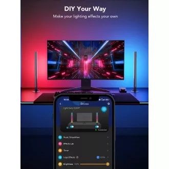 Govee Smart Gaming WiFi LED Panely + Smart Dual ovladač