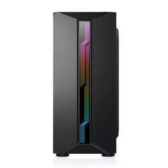 1stCOOL skříň SHARK 1, middle tower, AU, USB 3.0, bez zdroje, RGB fan, průhledná bočnice, černá 1stCOOL skříň SHARK 1, middle tower, AU, USB 3.0, bez zdroje, RGB fan, průhledná bočnice, černá