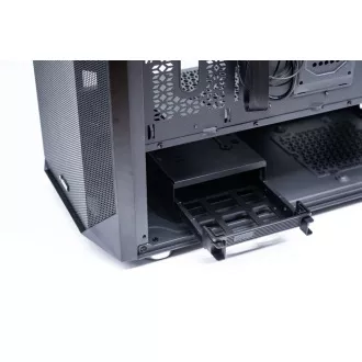 1stCOOL skříň Wind Storm Black MiddleTower, AU, USB3.0, bez zdroje, černá
