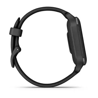 Garmin Venu Sq 2 Music, Slate / Black silicone band