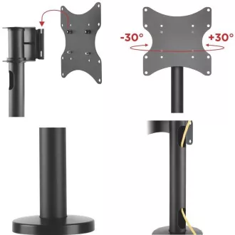 Kvalitní podstavec na Tv 23-50", otáčení do stran +/- 30°, výška 45cm, nosnost 50kg
