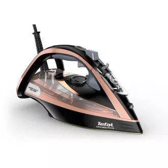 Tefal Ultimate Pure FV9845E0 napařovací žehlička, 3200 W, Anti-drip, automatické vypnutí, broskvová