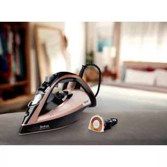 Tefal Ultimate Pure FV9845E0 napařovací žehlička, 3200 W, Anti-drip, automatické vypnutí, broskvová