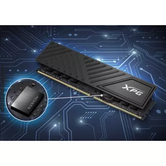 ADATA XPG DIMM DDR4 8GB 3200MHz CL16 GAMMIX D35 memory, Single Color Box, Black