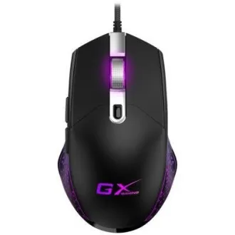 GENIUS myš GX GAMING Scorpion M705, drátová, RGB podsvícení, 800-7200 dpi, USB, 6tlačítek, černá - Použité