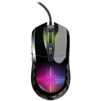 GENIUS myš GX GAMING Scorpion M715, drátová, 3D RGB podsvícení, 800-7200 dpi, USB, 6tlačítek, černá GENIUS myš GX GAMING Scorpion M715, drátová, 3D RGB podsvícení, 800-7200 dpi, USB, 6tlačítek, černá