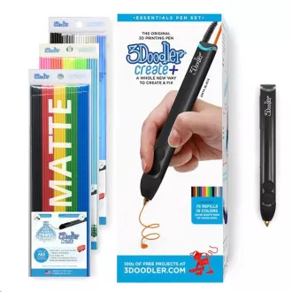 3Doodler 3D Pero Create+ 3D pero a 75 náplní a 5 šablon 3Doodler 3D Pero Create+ 3D pero a 75 náplní a 5 šablon
