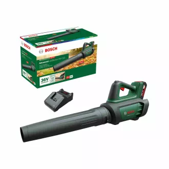 BOSCH AdvancedLeafBlower 36V-750, akumulátorový foukač na listí, 36 V, proudění 100 – 200 km/h, akumulátor 2.0 Ah BOSCH AdvancedLeafBlower 36V-750, akumulátorový foukač na listí, 36 V, proudění 100 – 200 km/h, akumulátor 2.0 Ah