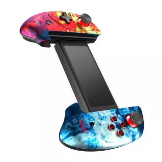 iPega PG-9083B herní ovladač s uchycením pro MT/TB pro Android/iOS/Nintendo Switch/Windows/PS 3, barva plamenů iPega PG-9083B herní ovladač s uchycením pro MT/TB pro Android/iOS/Nintendo Switch/Windows/PS 3, barva plamenů
