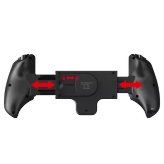 iPega PG-9023s herní ovladač s uchycením pro MT/TB pro Android/iOS/Nintendo Switch/Windows/PS 3, černý