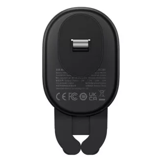 Baseus Stable Pro držák do auta (ventilace) s bezdrátovým nabíjením 15W, černá Baseus Stable Pro držák do auta (ventilace) s bezdrátovým nabíjením 15W, černá