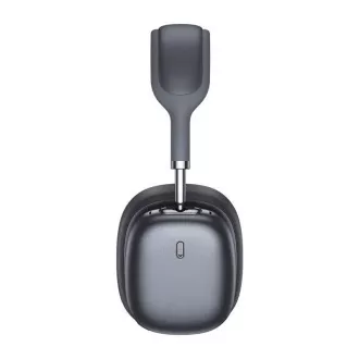 Baseus Bowie H2 TWS bezdrátová sluchátka přes hlavu Bluetooth 5.2, šedá Baseus Bowie H2 TWS bezdrátová sluchátka přes hlavu Bluetooth 5.2, šedá