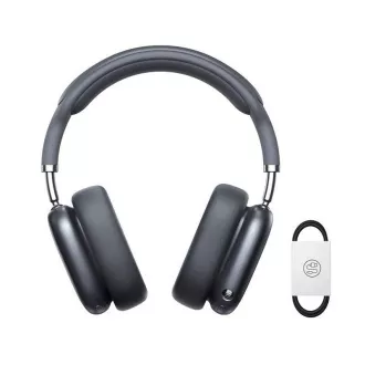 Baseus Bowie H2 TWS bezdrátová sluchátka přes hlavu Bluetooth 5.2, šedá Baseus Bowie H2 TWS bezdrátová sluchátka přes hlavu Bluetooth 5.2, šedá