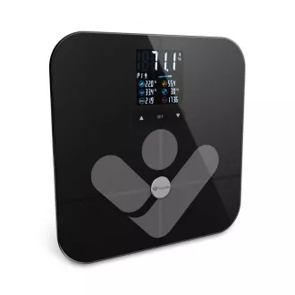 TrueLife FitScale W7 BT - Bioelektrická impedanční bluetooth váha - černá TrueLife FitScale W7 BT - Bioelektrická impedanční bluetooth váha - černá