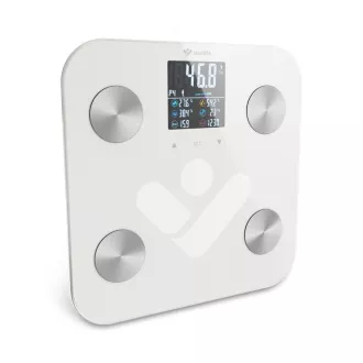 TrueLife FitScale W7 BT - Bioelektrická impedanční bluetooth váha - bílá