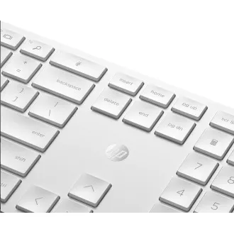 HP 650 Wireless Keyboard & Mouse- CZ/SK klávesnice a myš, bílá