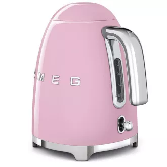 Smeg KLF03PKEU rychlovarná konvice, 1, 7 l (7 šálků), 2400 W, styl 50. let, růžová