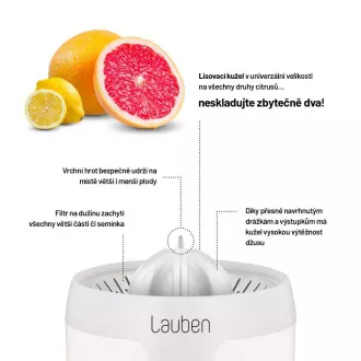 Lauben Electric Citrus Juicer 110WT - odšťavňovač