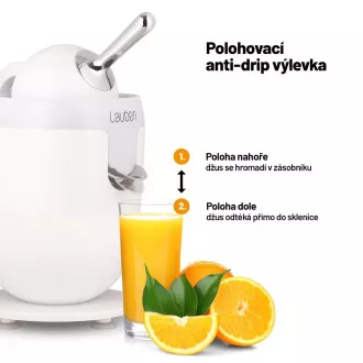 Lauben Electric Citrus Juicer 110WT - odšťavňovač