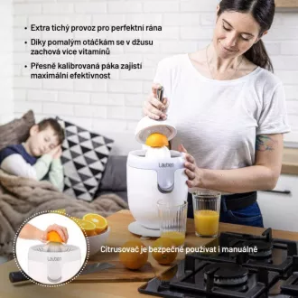 Lauben Electric Citrus Juicer 110WT - odšťavňovač