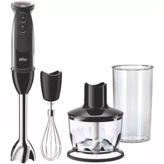 Braun MultiQuick 5 Vario MQ5235BK tyčový mixér, 1000 W, 21 rychlostí, pulzní spínač, drcení ledu, černá Braun MultiQuick 5 Vario MQ5235BK tyčový mixér, 1000 W, 21 rychlostí, pulzní spínač, drcení ledu, černá