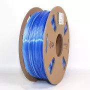 GEMBIRD Tisková struna (filament) PLA, 1, 75mm, 1kg, silk ice, ledově modrá/tmavě modrá