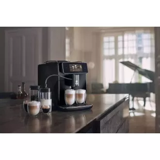 SAECO SM8780/00 Xelsis Deluxe, kávovar, dotykový displej, nádoba na mléko, 2 šálky najednou, 6 programů, černý SAECO SM8780/00 Xelsis Deluxe, kávovar, dotykový displej, nádoba na mléko, 2 šálky najednou, 6 programů, černý
