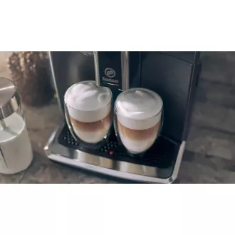 SAECO SM8780/00 Xelsis Deluxe, kávovar, dotykový displej, nádoba na mléko, 2 šálky najednou, 6 programů, černý SAECO SM8780/00 Xelsis Deluxe, kávovar, dotykový displej, nádoba na mléko, 2 šálky najednou, 6 programů, černý