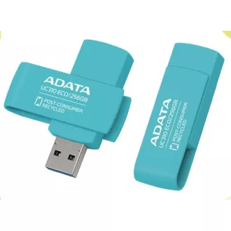 ADATA Flash Disk 128GB UC310E ECO, USB 3.2, modrá