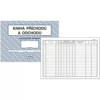Tiskopis Kniha příchodů a odchodů A4 40 stran BALOUŠEK