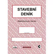 Tiskopis Stavební deník A4 samopropis 16 stran 60 listů BALOUŠEK