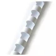 Kroužková vazba 12,5mm bílá 56-80listů 100ks