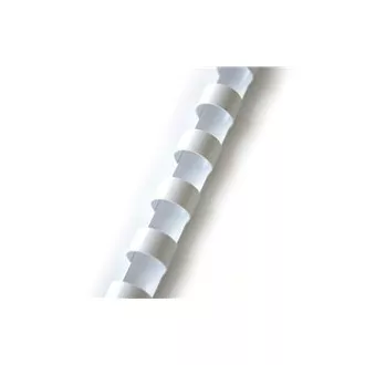 Kroužková vazba 12,5mm bílá 56-80listů 100ks Kroužková vazba 12,5mm bílá 56-80listů 100ks