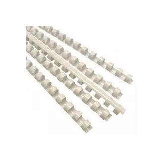 Kroužková vazba 10mm bílá 41-55listů 100ks