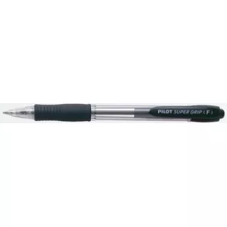 Kuličkové pero Pilot super grip 0,7mm černé / náplň 2110