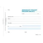Tiskopis Výdajový pokl. doklad A6 jednoduchý 100 listů OPTYS