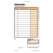 Tiskopis Paragon obchodní 7,5x15cm samopropis číslovaný 2x50 listů OPTYS