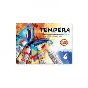 Barvy temperové 6x16ml