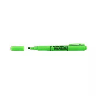 Zvýrazňovač Centropen 8722 zelený klínový hrot 1-4mm