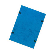 Spisová deska A4 RainbowLine prešpan s tkanicemi modrá