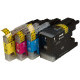 MultiPack BROTHER LC-1240 (LC1240BK, LC1240C, LC1240M, LC1240Y) - Cartridge TonerPartner PREMIUM, black + color (černá + barevná)
