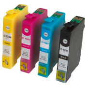 MultiPack EPSON Epson T1285 + 20ks fotopapíru (C13T12854010) - Cartridge TonerPartner PREMIUM, black + color (černá + barevná)