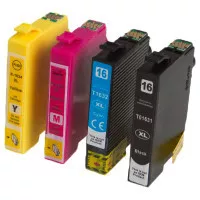 MultiPack EPSON T1635 + 20ks fotopapíru (C13T16364010) - Cartridge TonerPartner PREMIUM, black + color (černá + barevná)