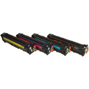 MultiPack TonerPartner Toner PREMIUM pro HP CB540-3A (CB540A, CB541A, CB542A, CB543A), black + color (černý + barevný)